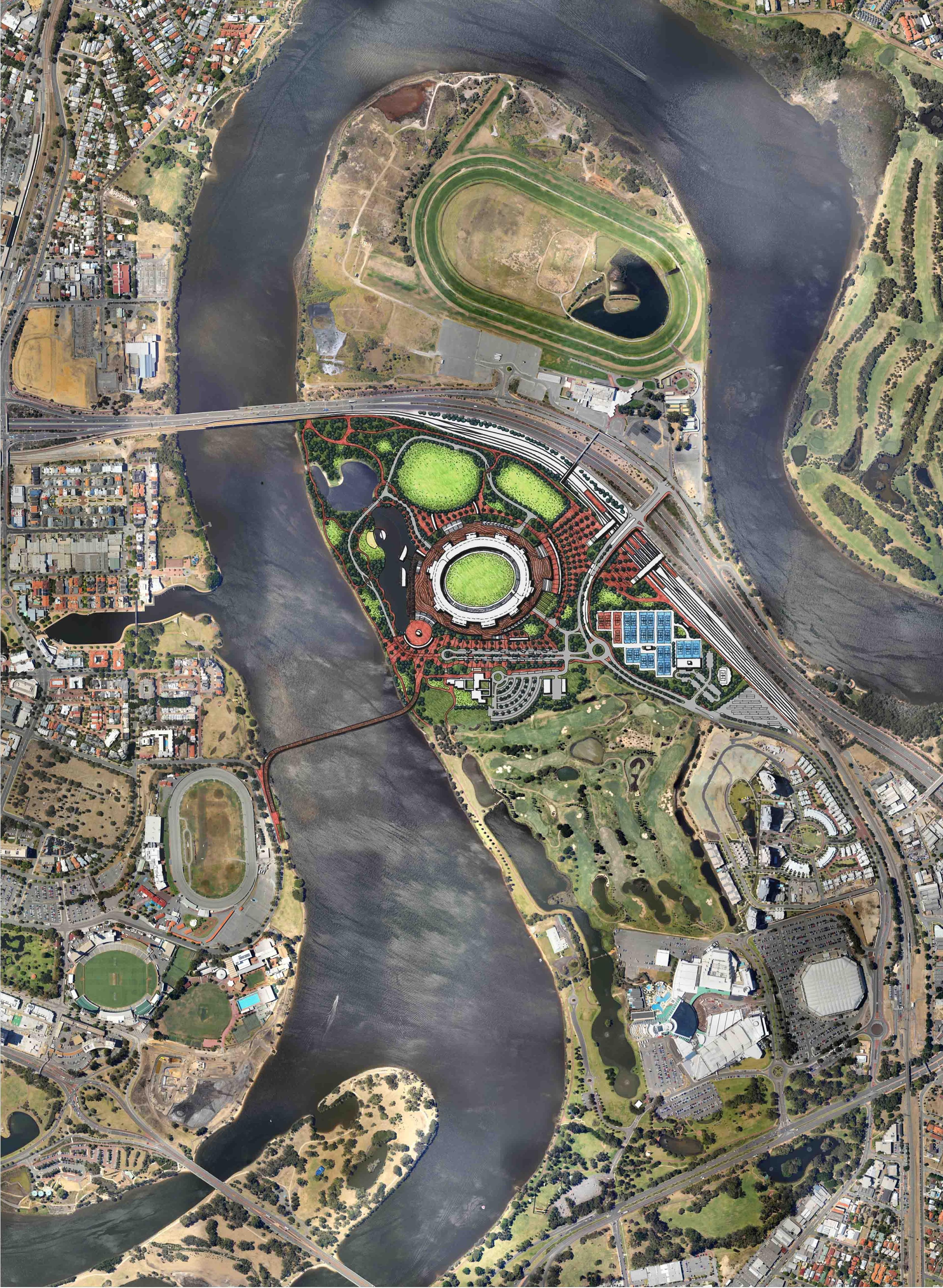 Optus stadium (with CLE)