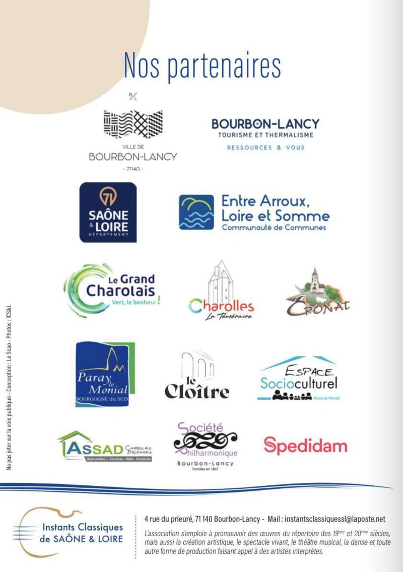 Livret du festival, page 16 sur 16