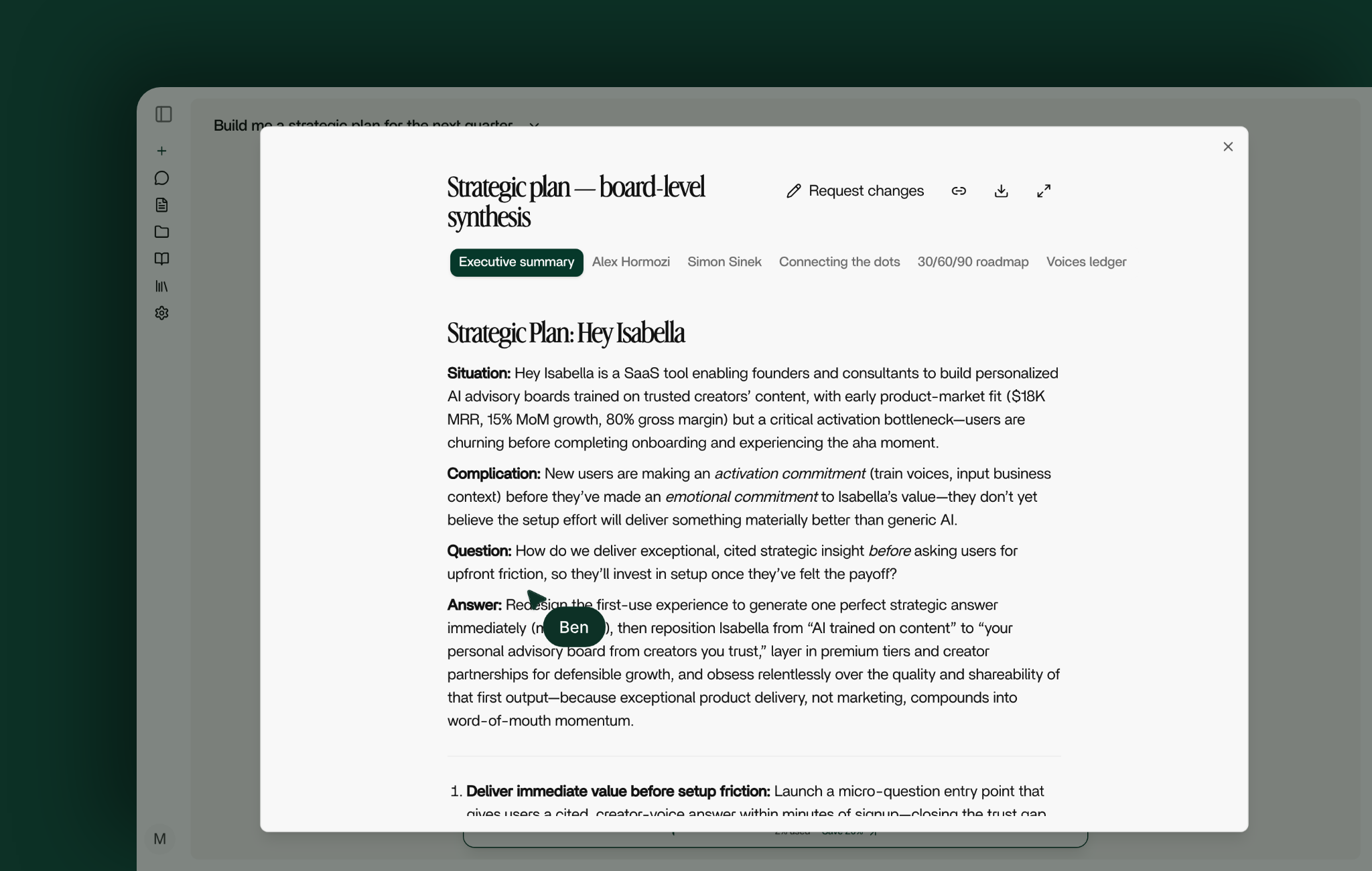 Get your strategic plan: The deliverable