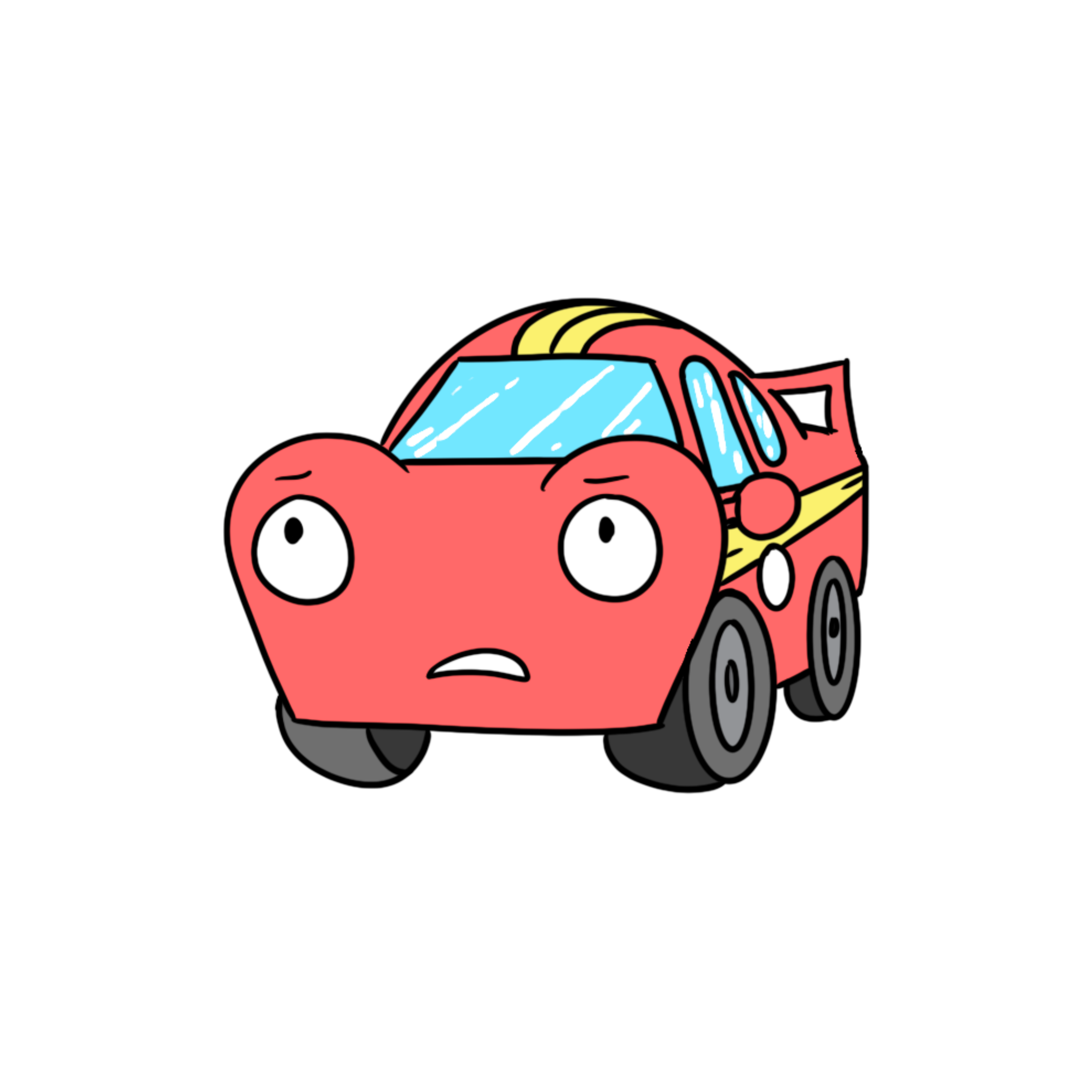 Portrait of Mr. Race Car