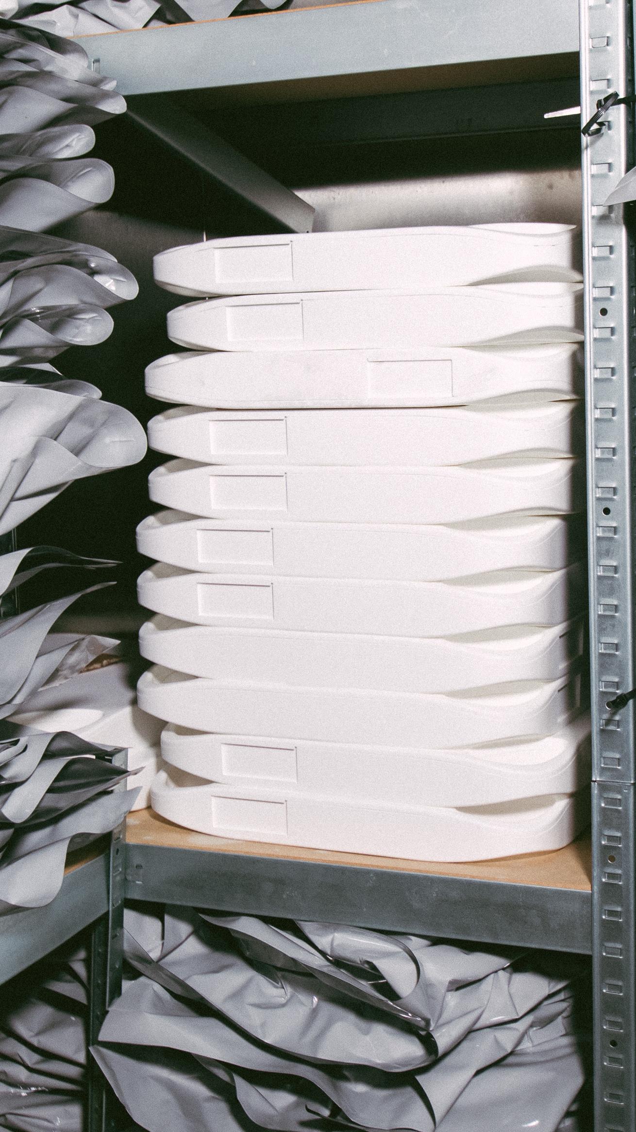 Multiple piqlBoxes on a rack