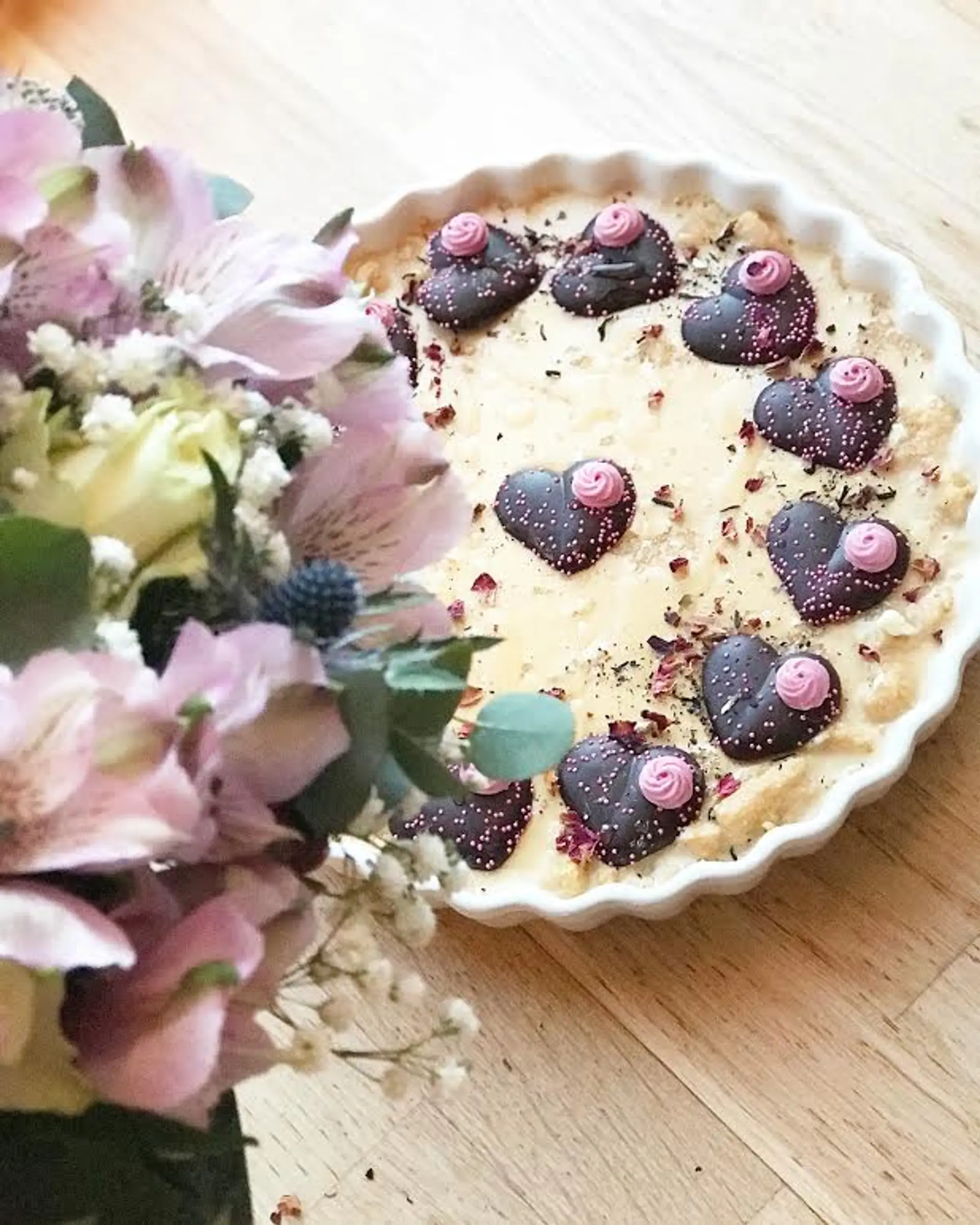 Panna cotta kake