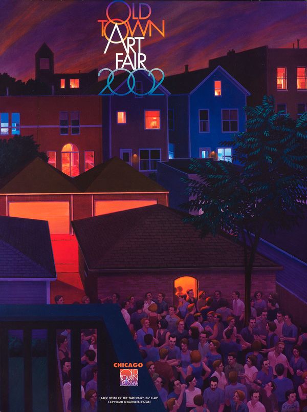 Old Town Art Fair Poster 2002