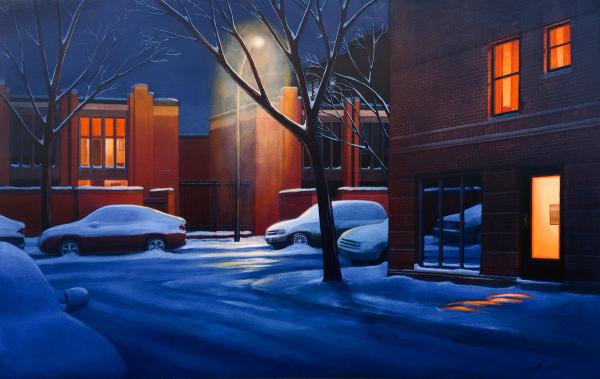 Belden Avenue Snowfall