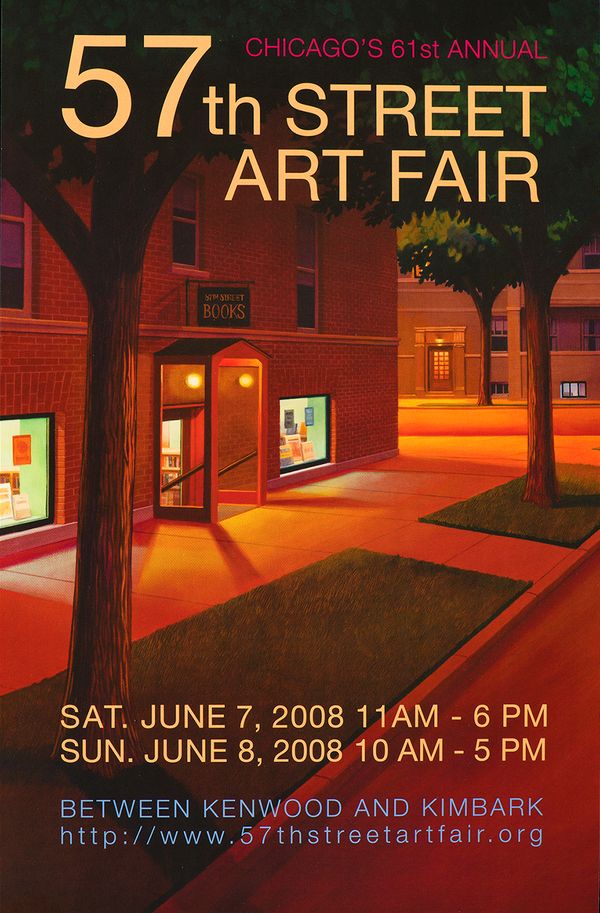 57th Street Art Fair Poster 2008