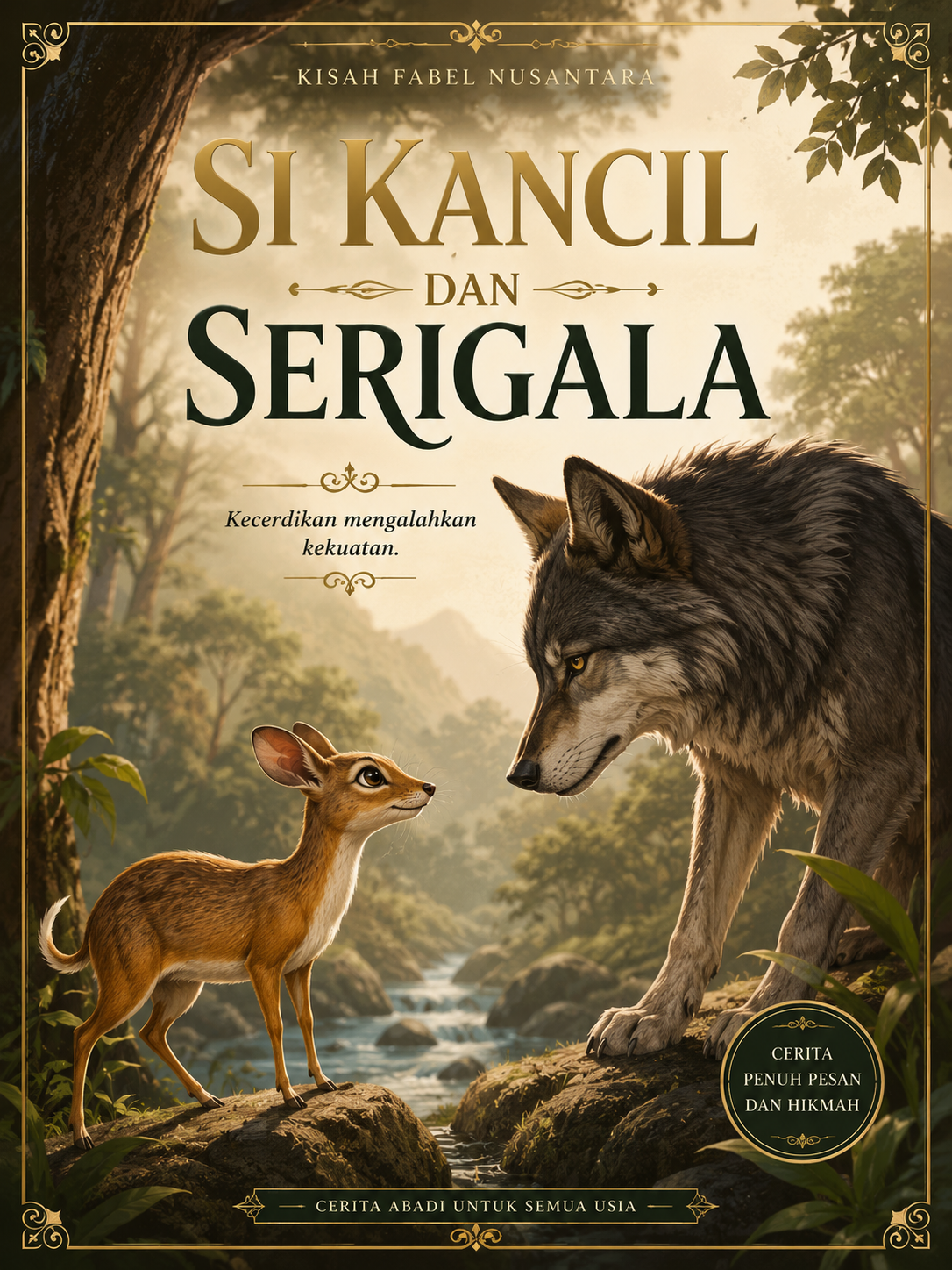 SI KANCIL DAN SERIGALA