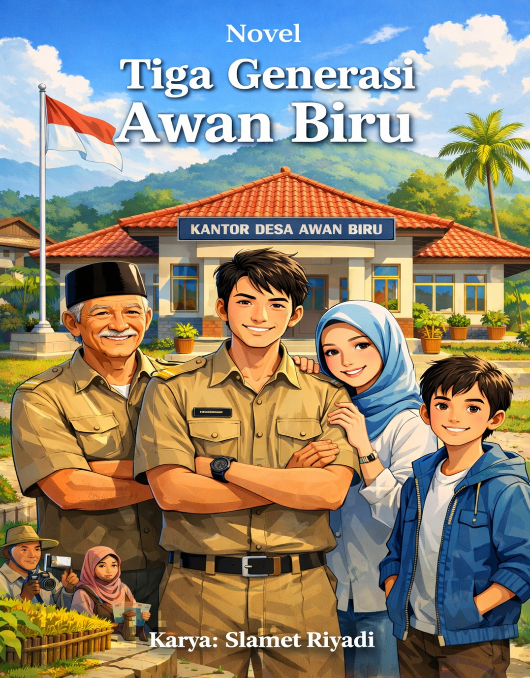 NOVELET TIGA GENERASI AWAN BIRU