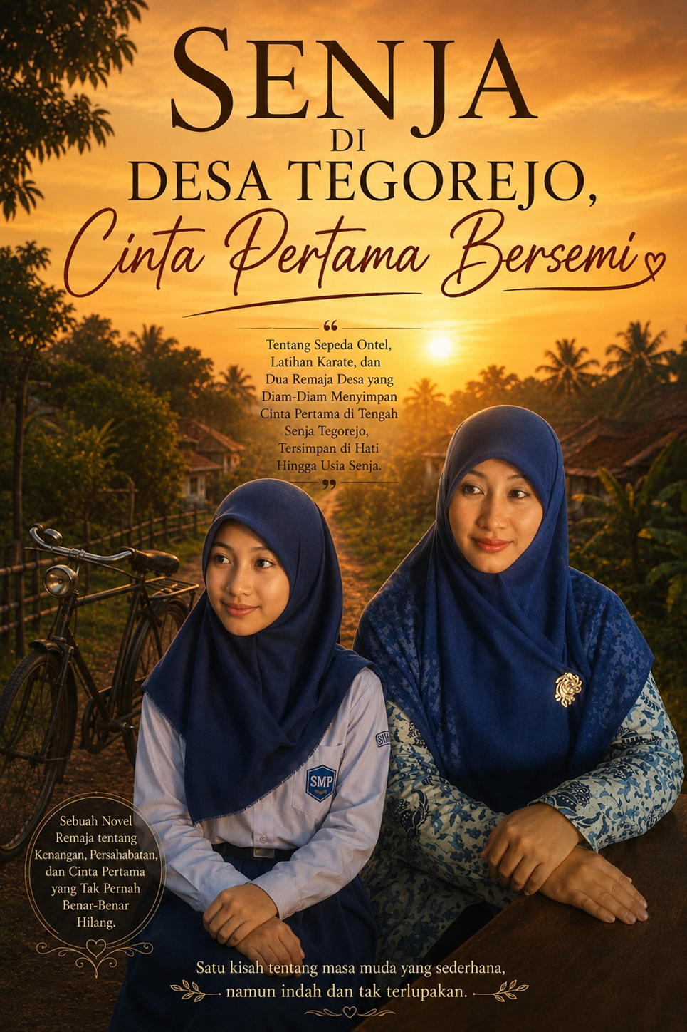 NOVEL SENJA DI DESA TEGOREJO, CINTA PERTAMA BERSEMI