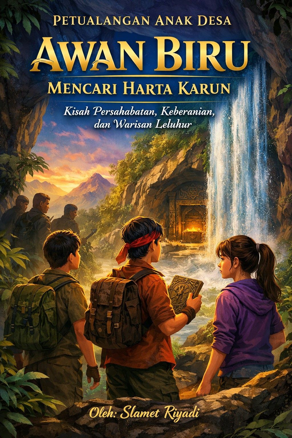 PETUALANGAN ANAK DESA AWAN BIRU MENCARI HARTA KARUN