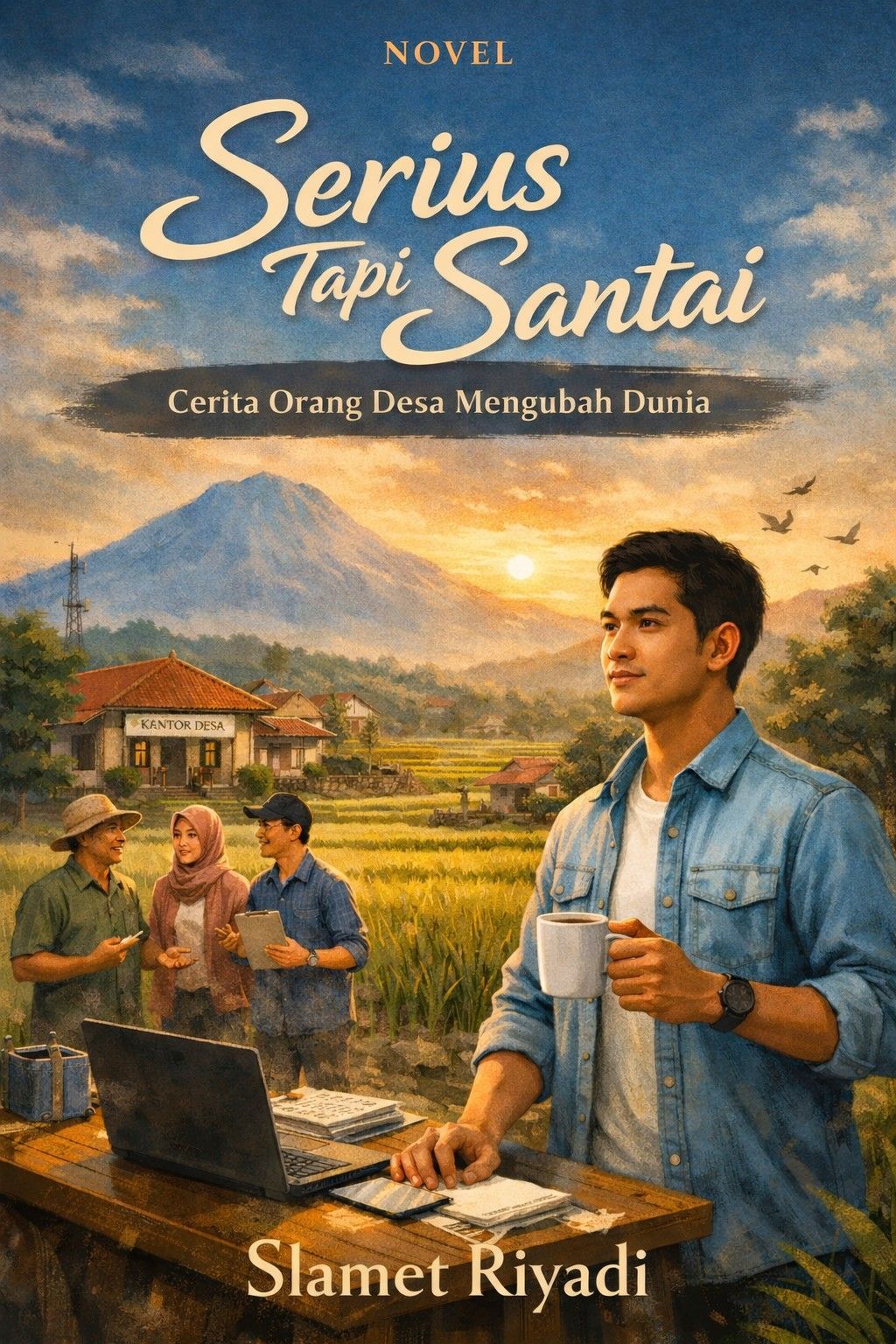 NOVEL SERIUS TAPI SANTAI