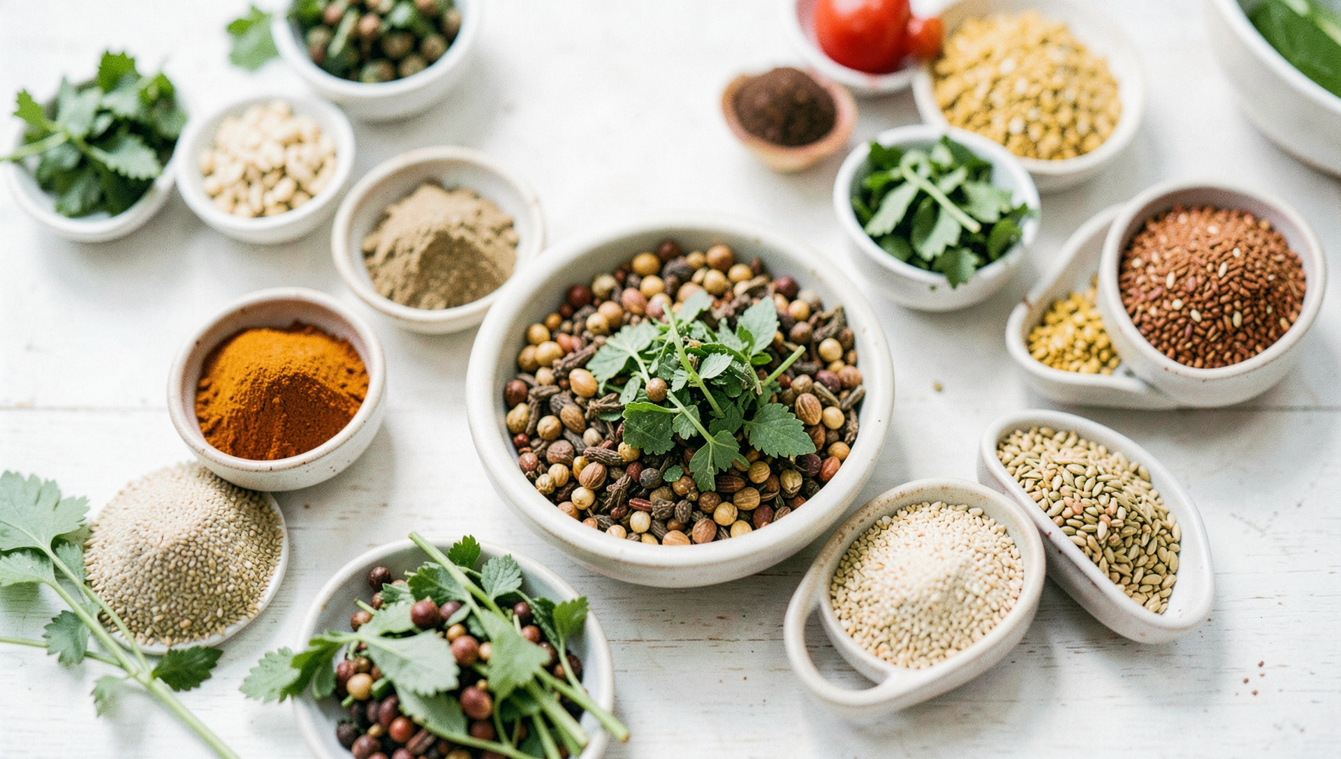 Natural unbranded food product still life — Ethnic Food Brand, Chennai · Webzenia Digital Marketing case study