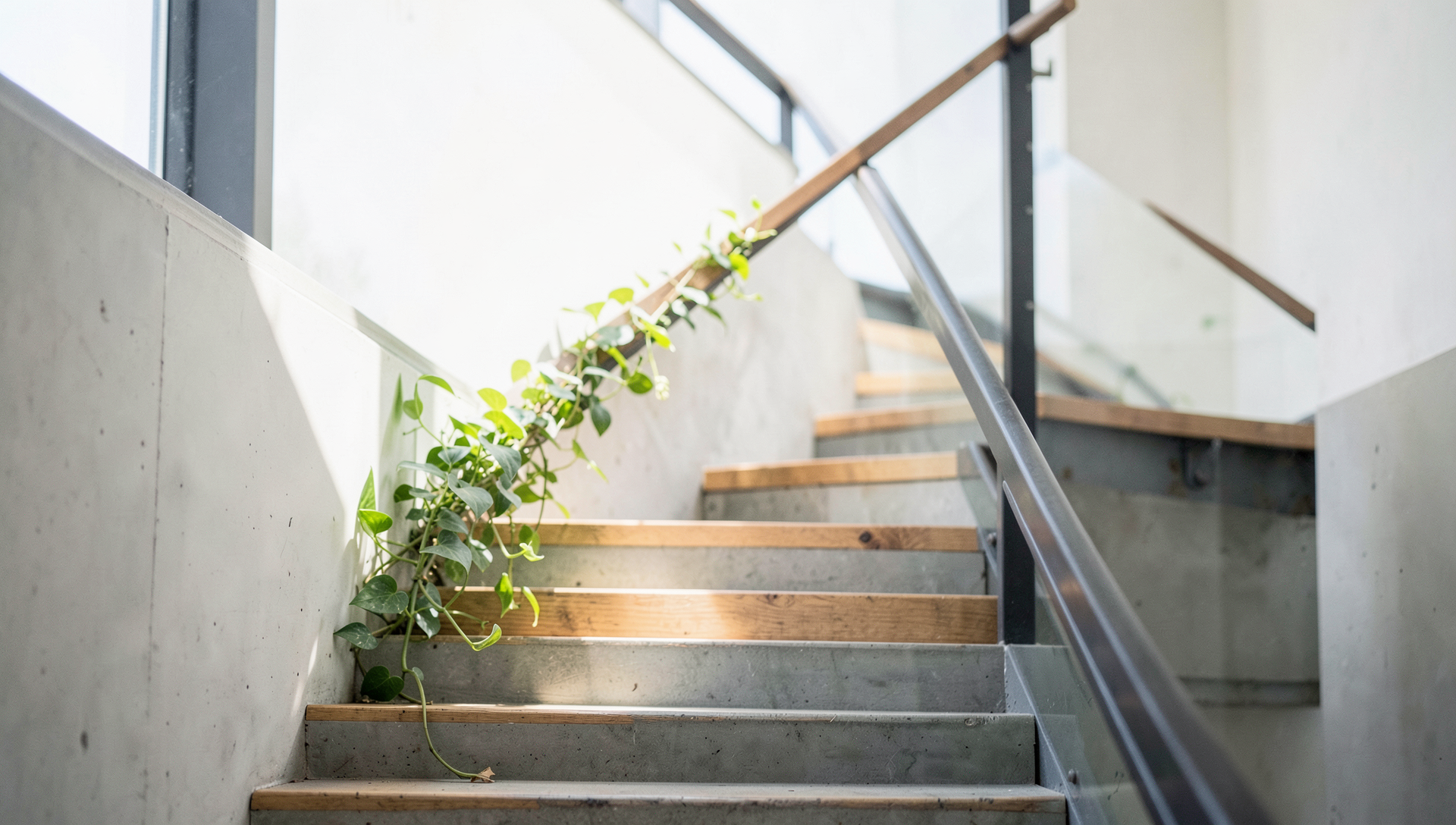 Bright modern architectural interior detail — Real Estate Developer, Gurgaon · Webzenia AI and Automation case study