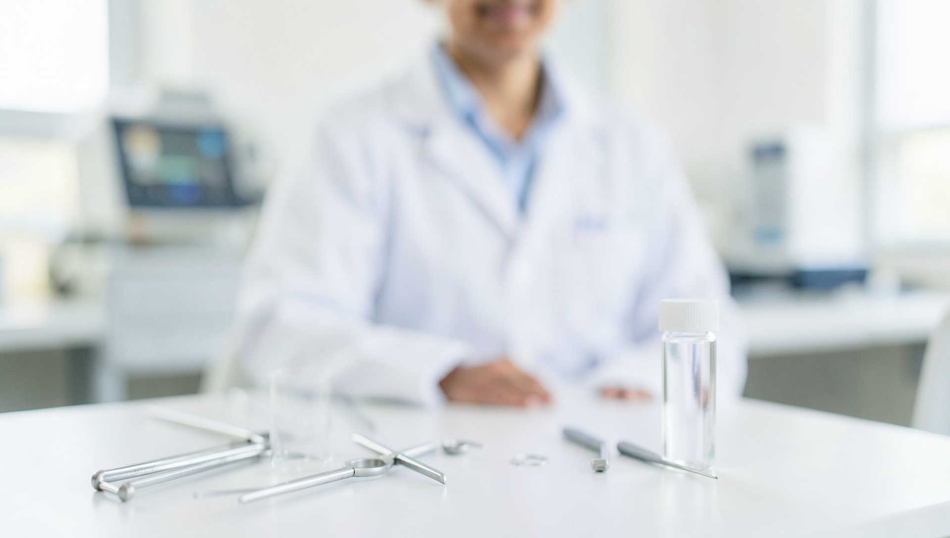 Clean clinical still life — Online Pharmacy, Hyderabad · Webzenia Mobile App Development case study