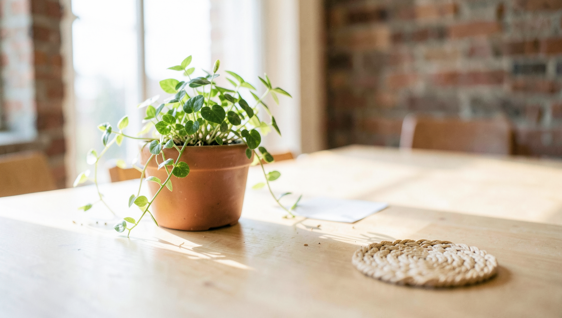 Warm modern workspace still life — Genome Valley life-sciences firm, Hyderabad · Webzenia SEO case study