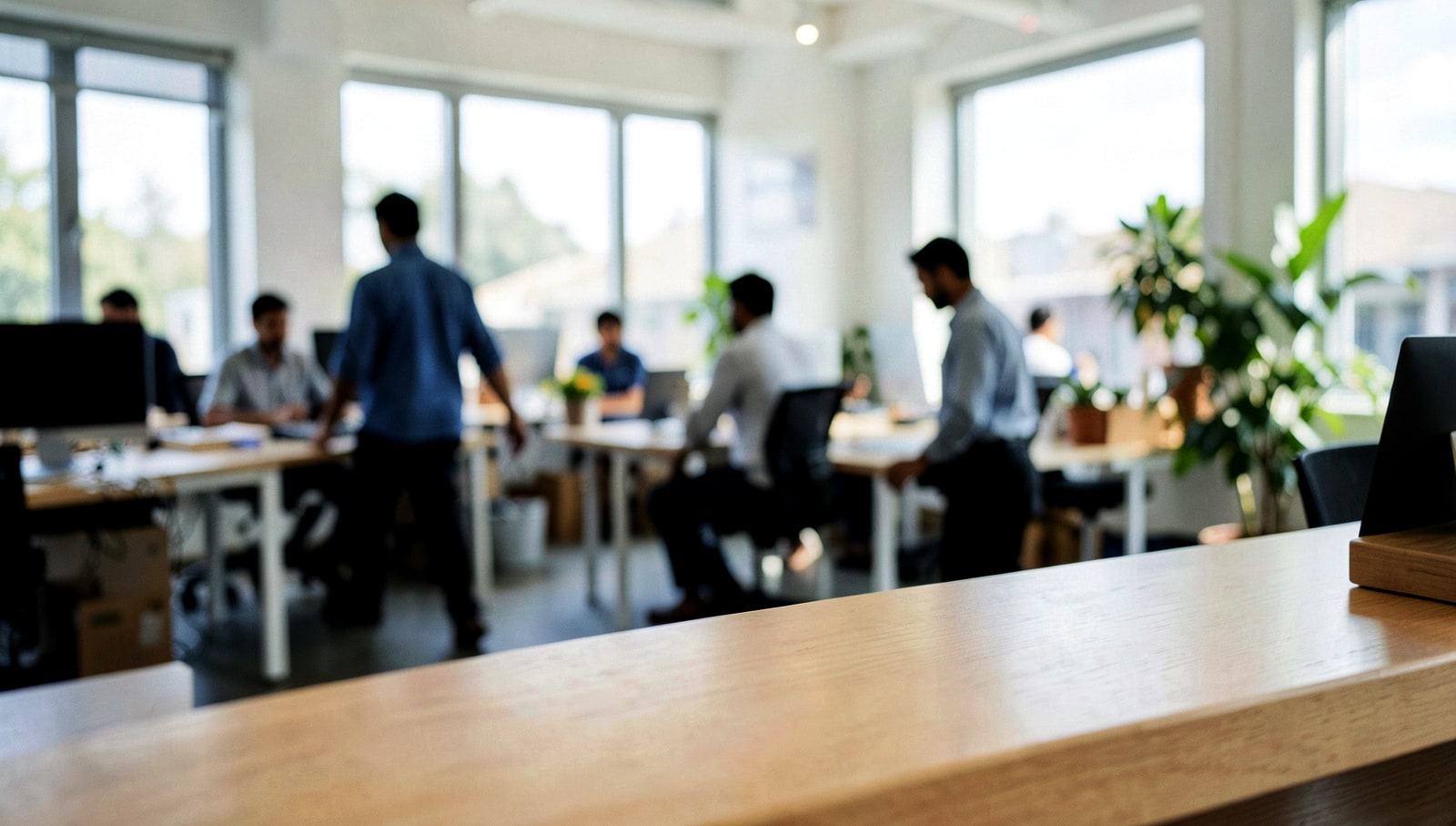 Modern software company workspace with a product team — Chennai SaaS company, Chennai · Webzenia SEO case study