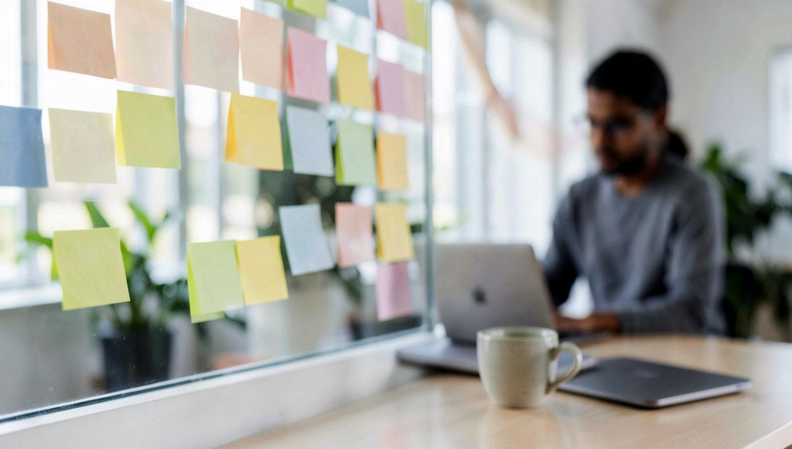 Modern software company workspace with a product team — Agri-Tech Startup, Pune · Webzenia AI and Automation case study