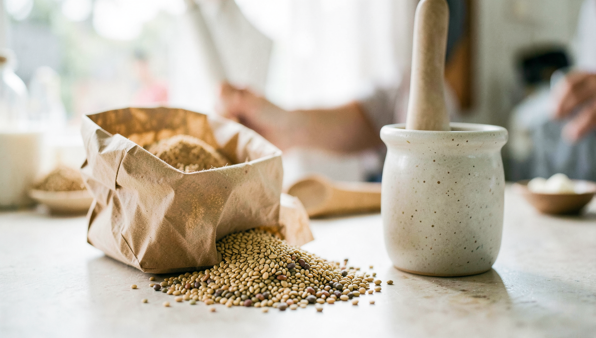 Natural unbranded food product still life — Kochi Ayurveda resort, Kochi · Webzenia SEO case study
