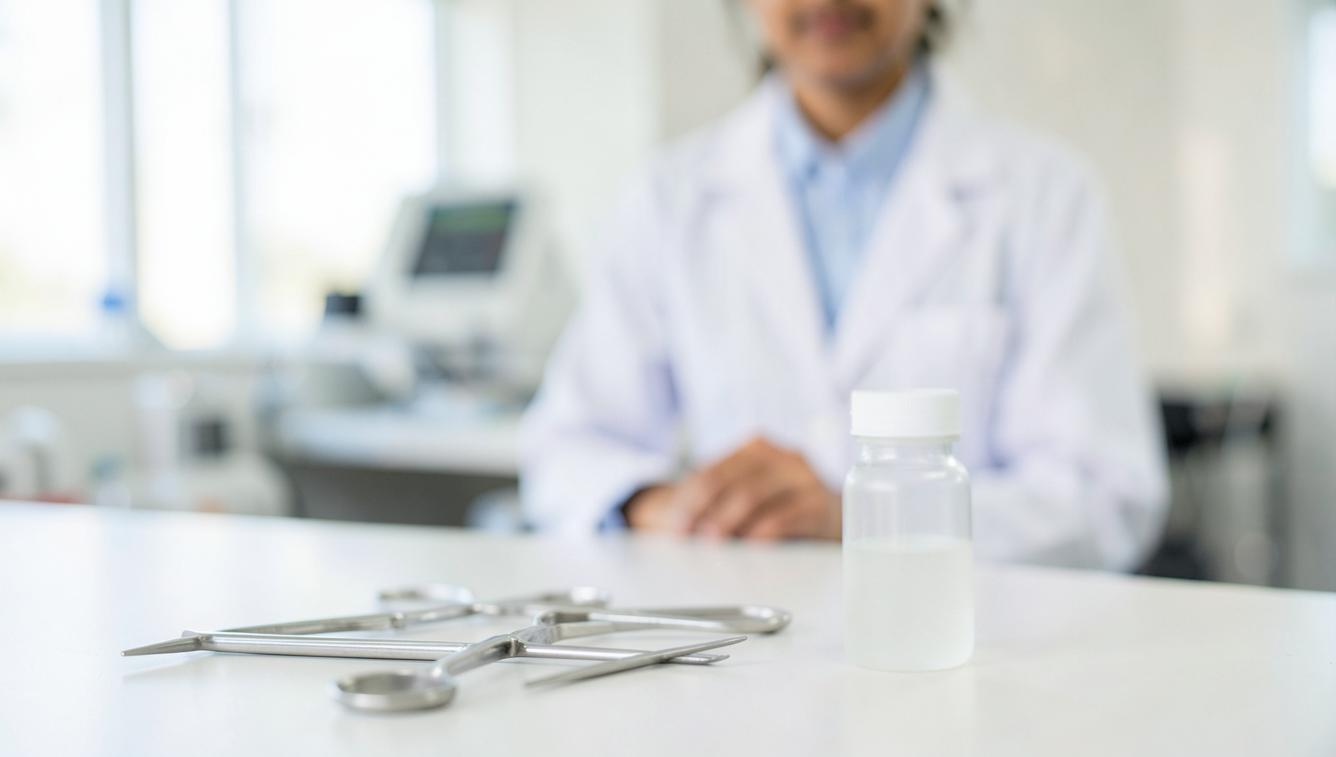 Clean clinical still life — Healthcare Diagnostics Chain, Pune · Webzenia Web Design case study