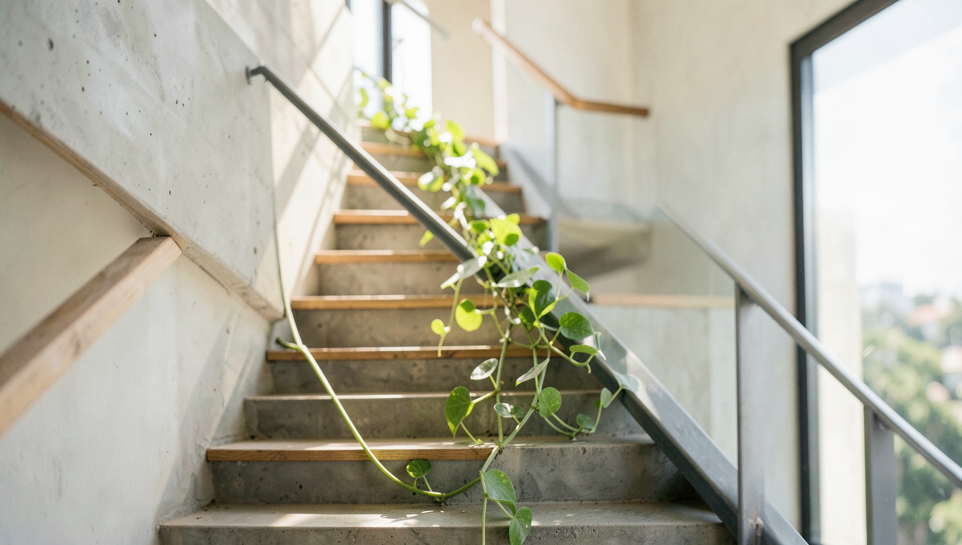 Bright modern architectural interior detail — Real Estate Developer, Mumbai · Webzenia Digital Marketing case study