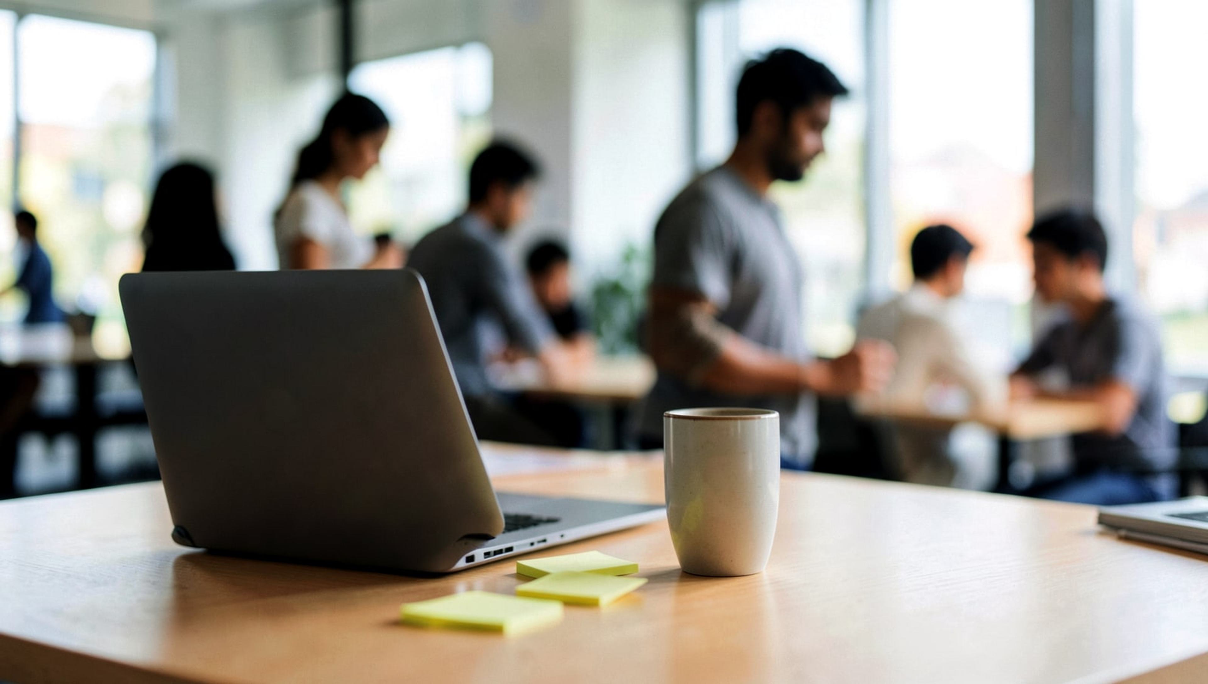 Modern software company workspace with a product team — On-Demand Home Services Platform, Mumbai · Webzenia Mobile App Development case study