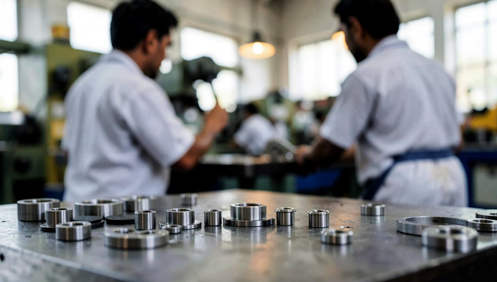Clean industrial detail — Vadodara engineering & electrical supplier, Vadodara · Webzenia SEO case study