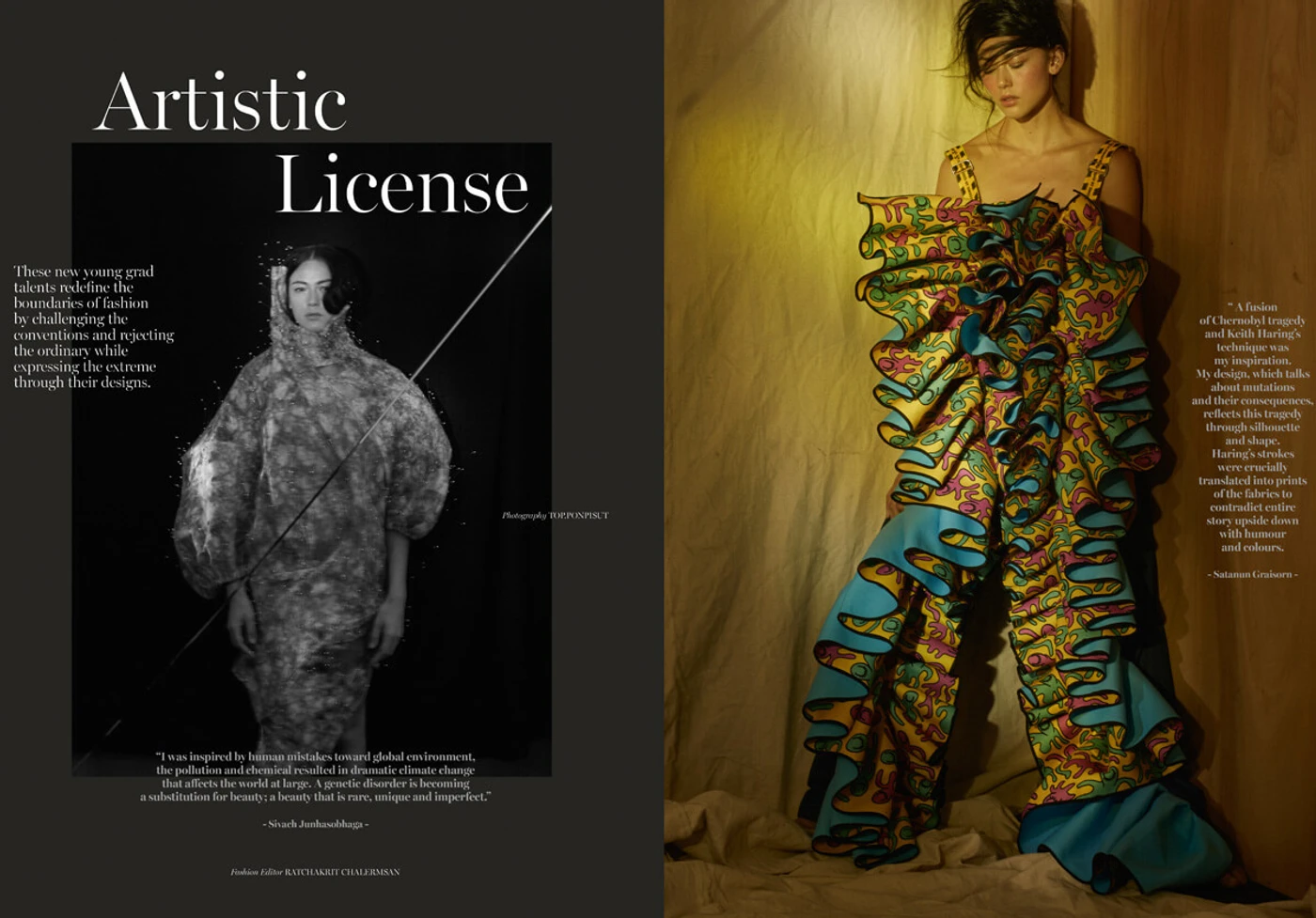 Elle Ratchakrit Editorial