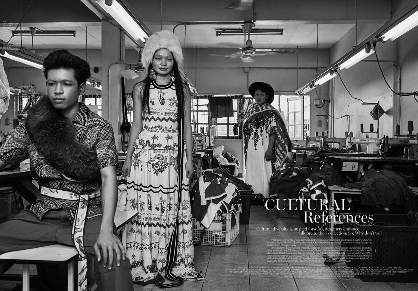 Elle Ratchakrit Editorial
