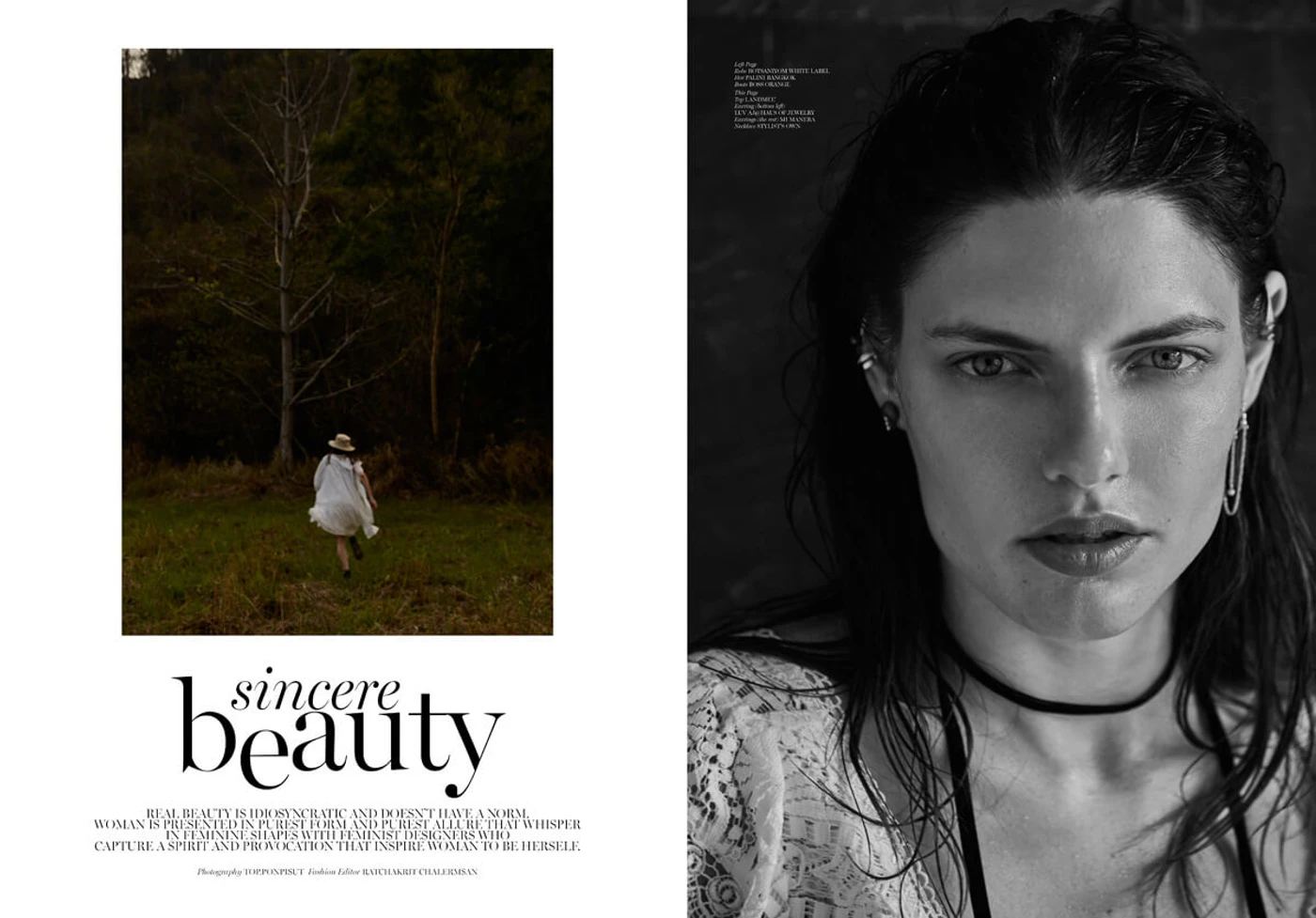 Elle Ratchakrit Editorial