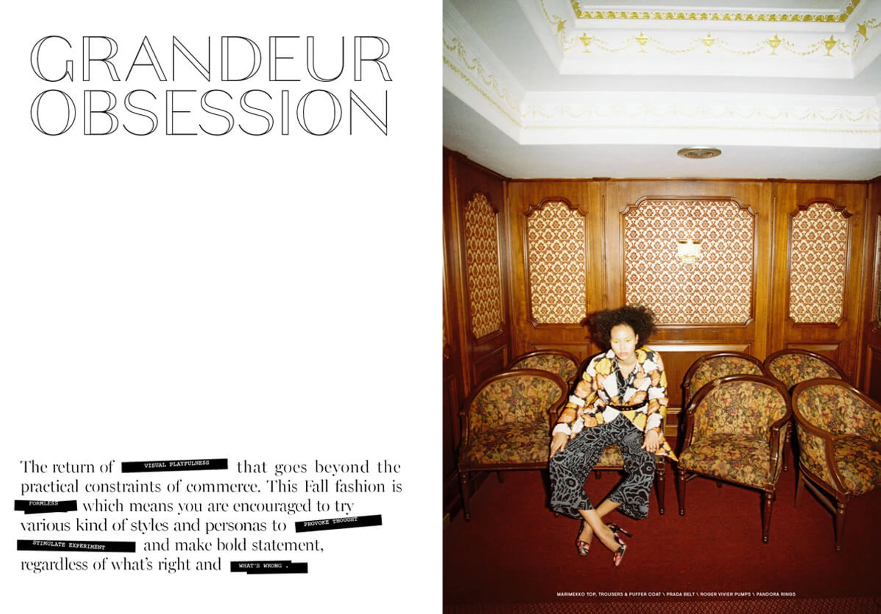Elle Ratchakrit Editorial