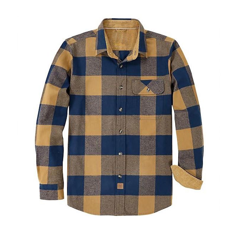 Flannel Shirts manufactured by Abeeha Leather Industry
