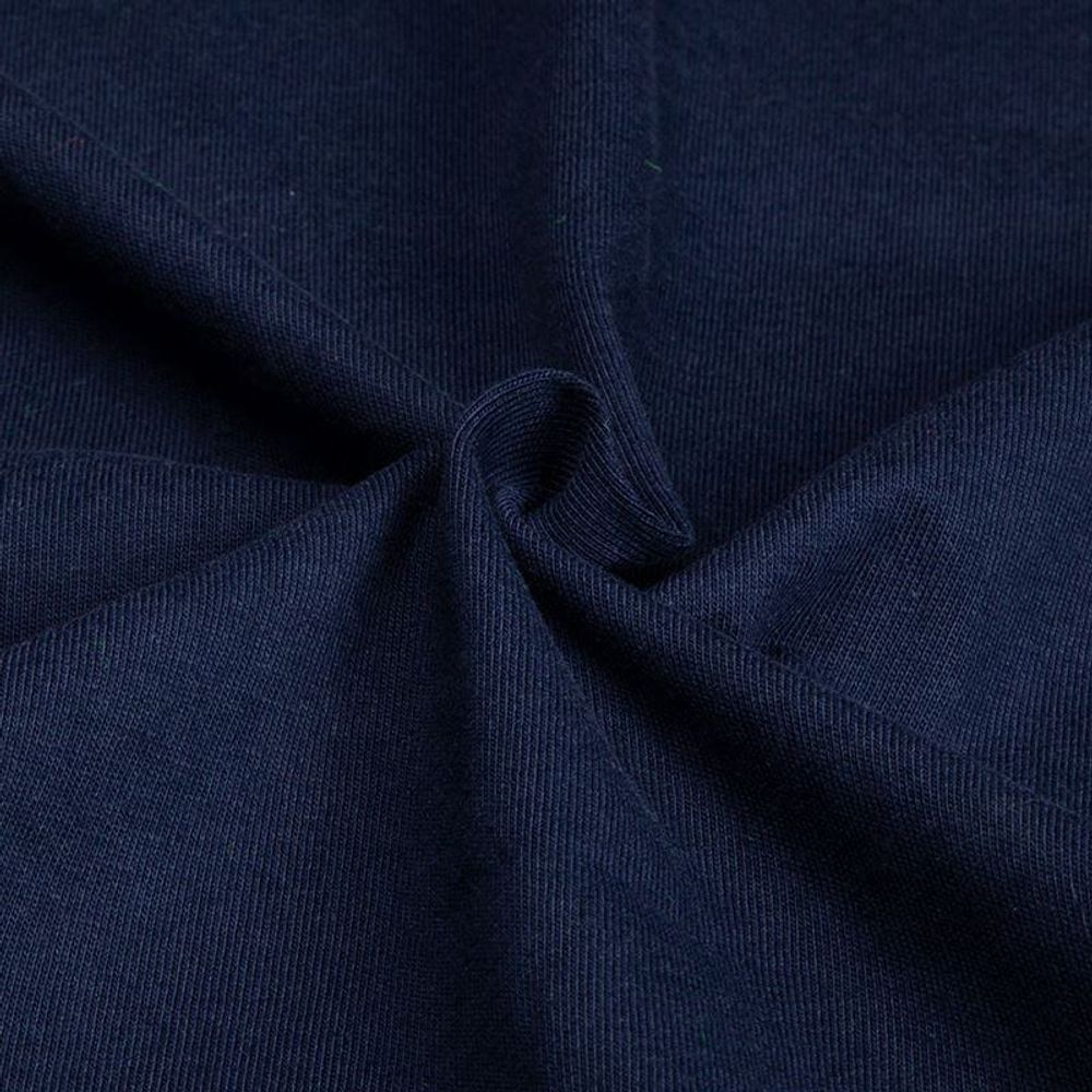 FR crew-neck long-sleeve tee in navy, additional view 6, manufactured by Abeeha Leather Industry