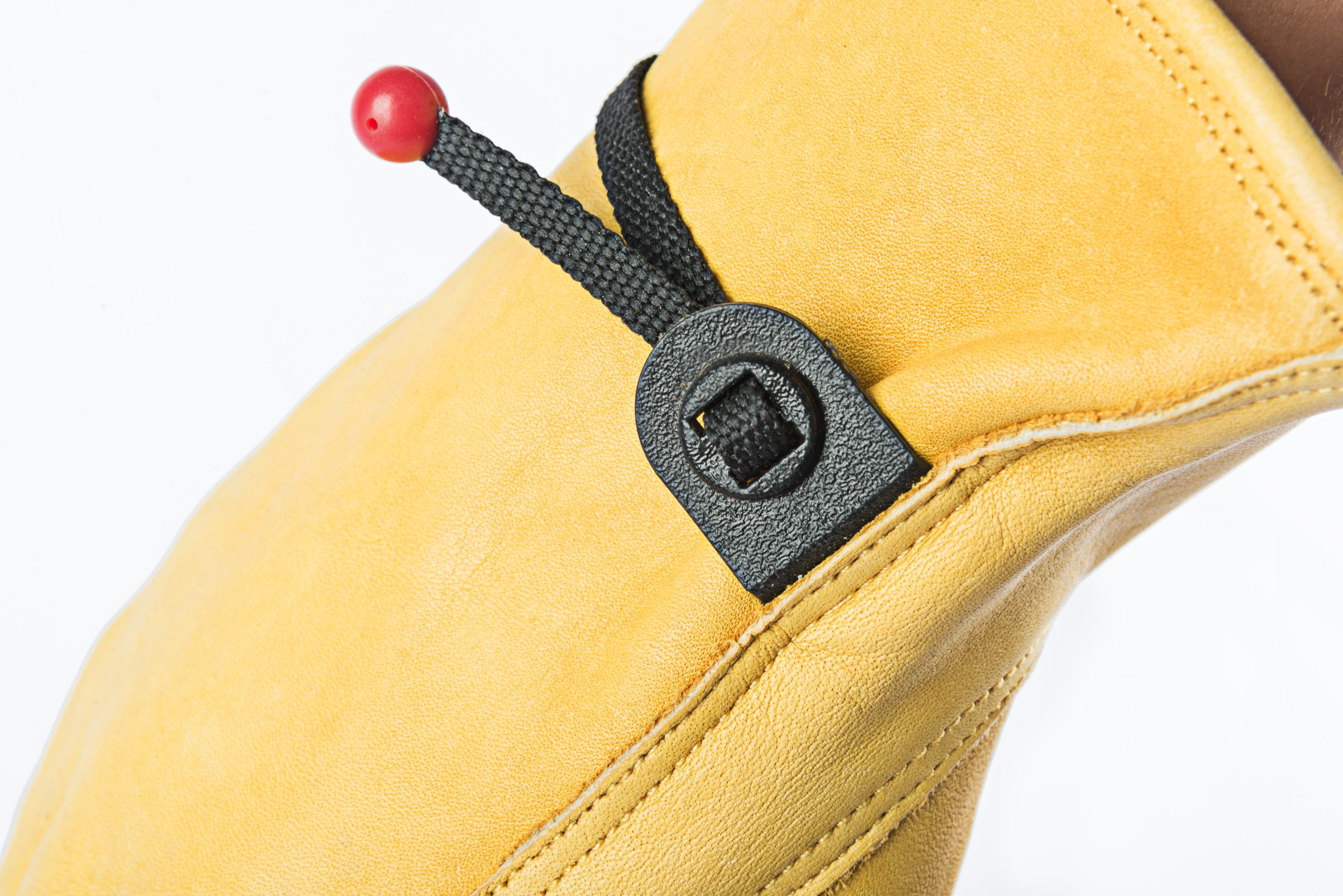 driver gloves in golden grain leather with a diagonal palm patch, additional view 6, manufactured by Abeeha Leather Industry