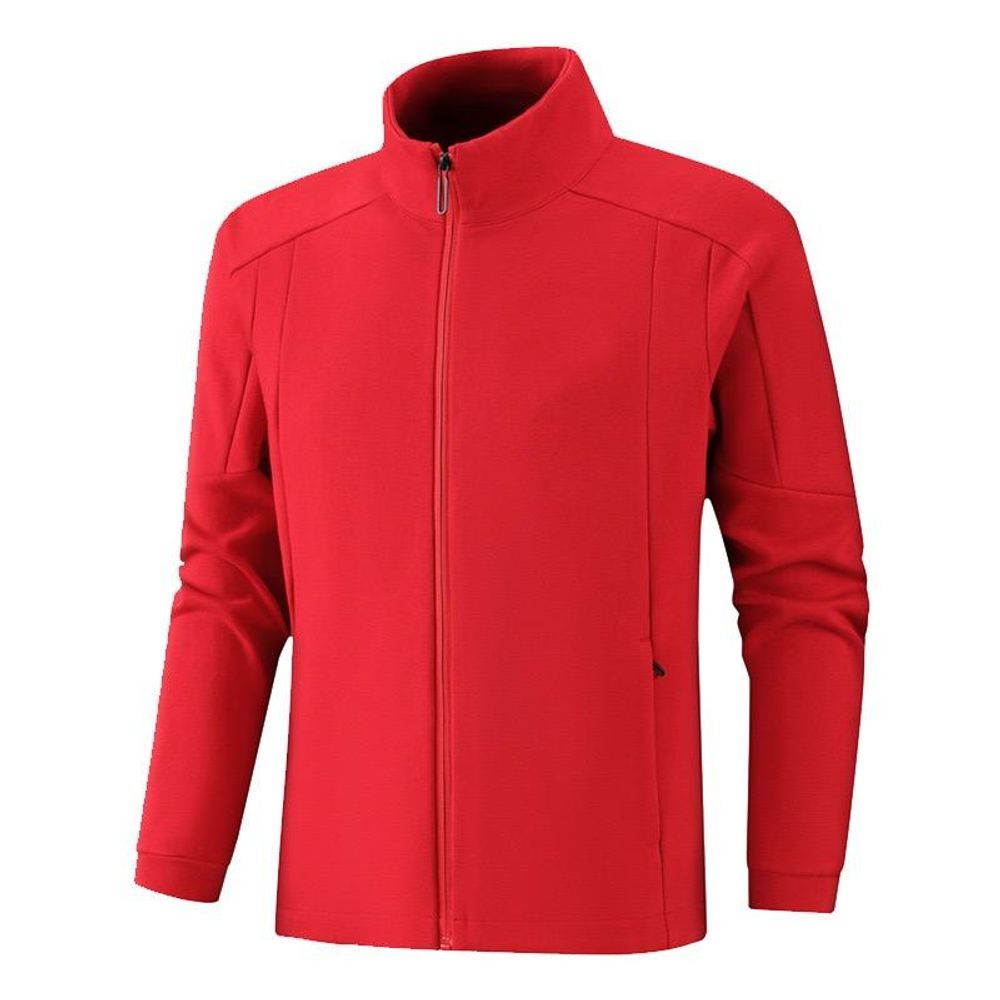 men's track jacket and pants set in white with black pants, additional view 5, manufactured by Abeeha Leather Industry