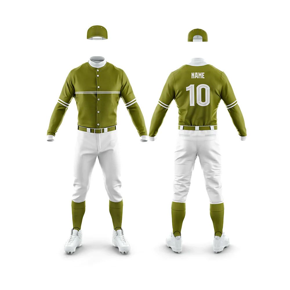 Men's Baseball Uniforms manufactured by Abeeha Leather Industry