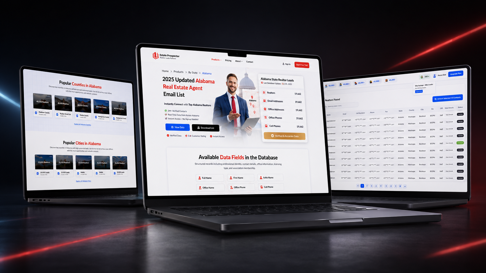 Estate Prospector interface preview