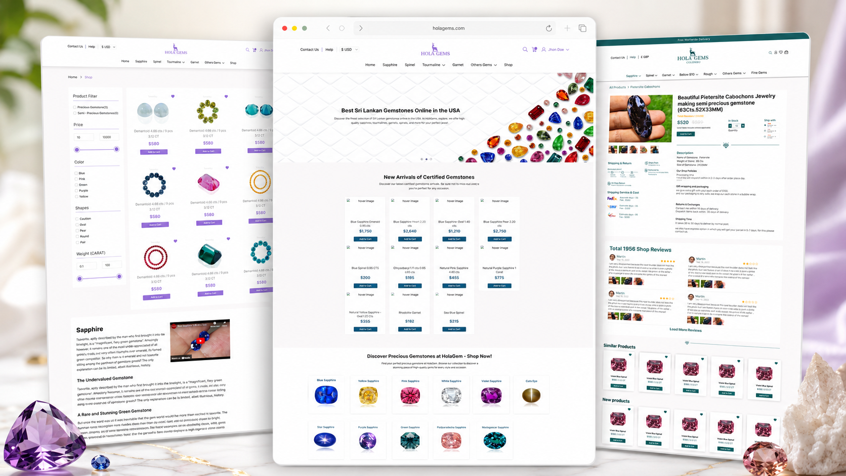 Holagem interface preview