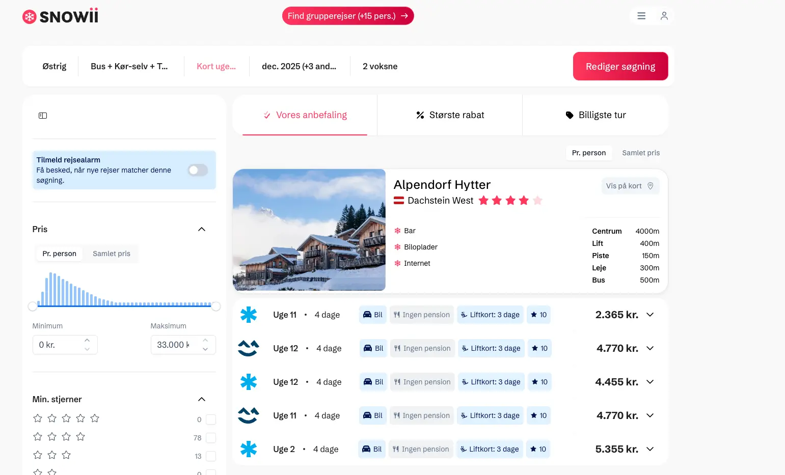 Billede af Afbudrejser