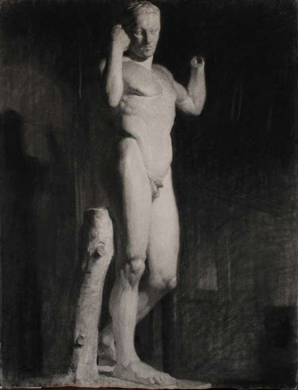 Pierre Victor Robiquet Cast Drawing