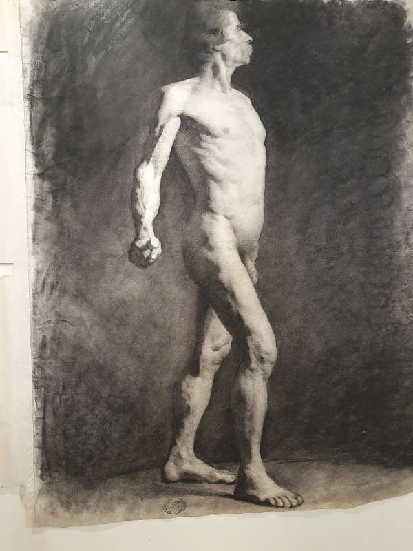 Marius Poujol  Figure Study
