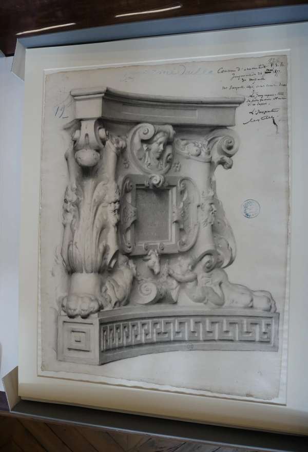 John Singer Sargent Cast Drawing