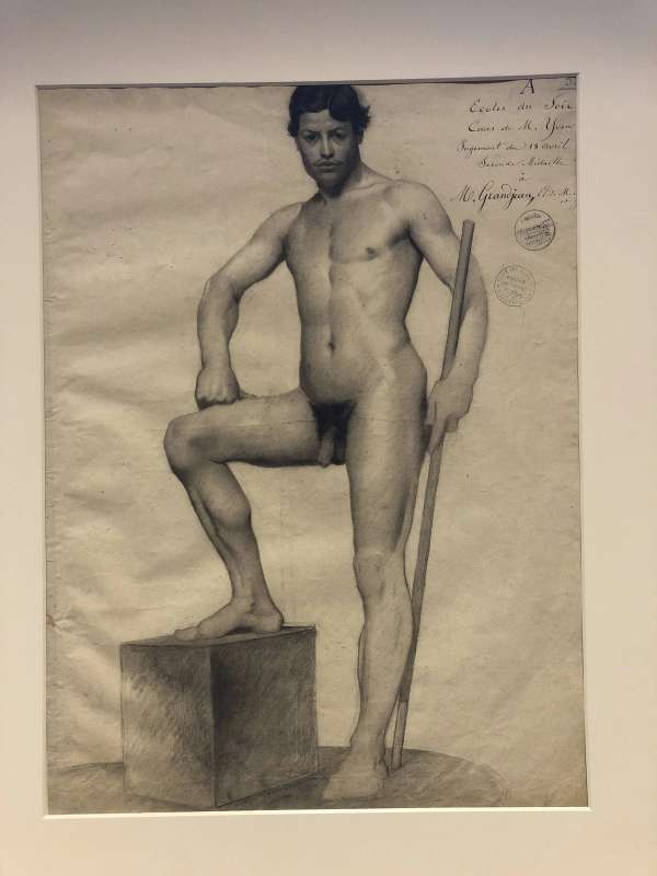 Grandjean Prize Winning Figure Study