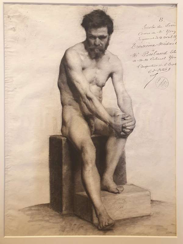 Jean Eugène Buland Prize Winning Figure Study