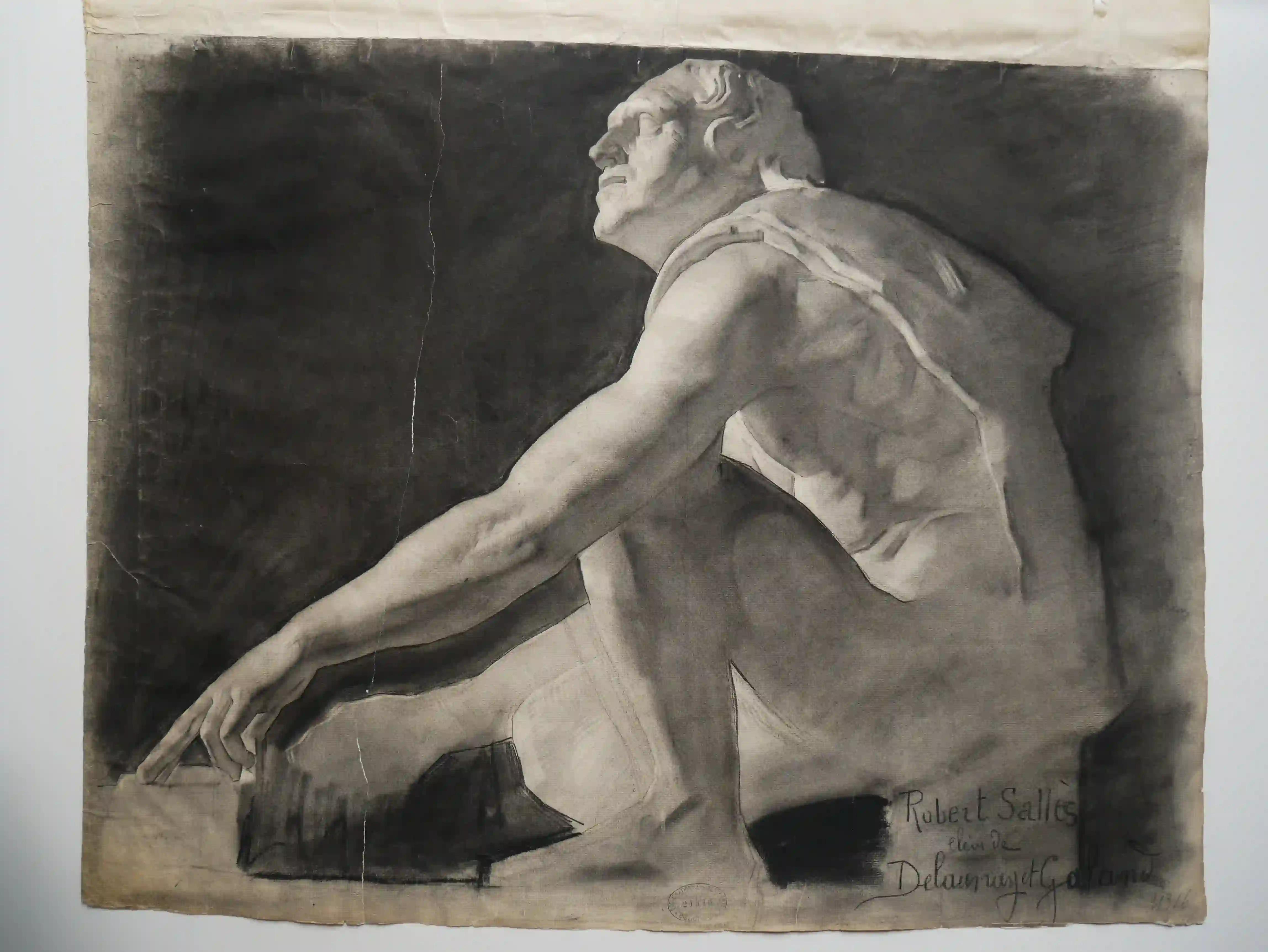 Robert Salles, Cast Drawing, 1890