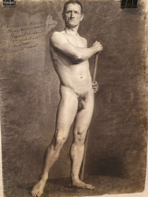 Ernesto Ferreira Condeixa Prize Winning Figure Study