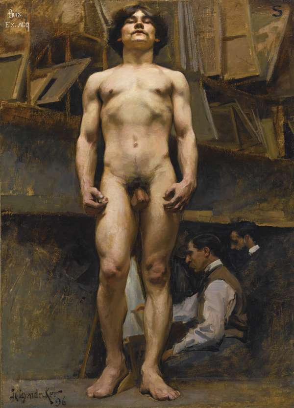 Leyendecker Figure Painting