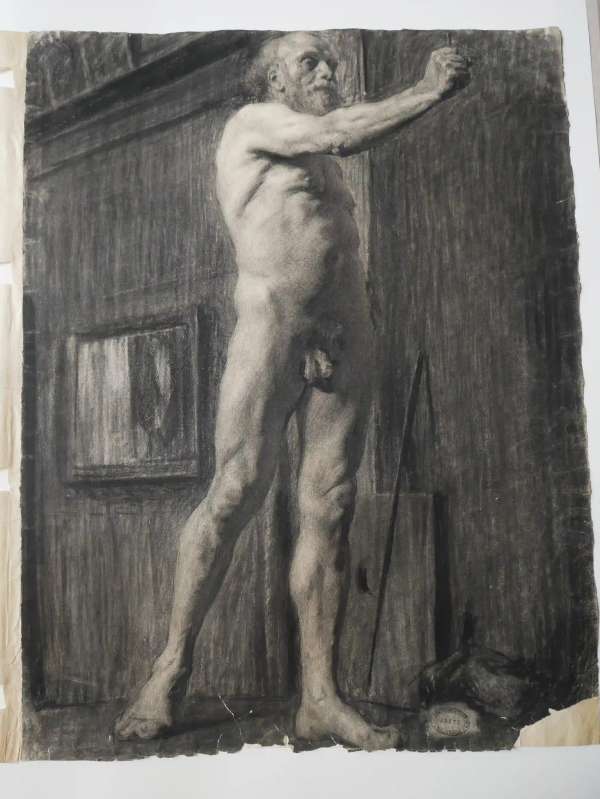 Louis Fidrit Figure Drawing