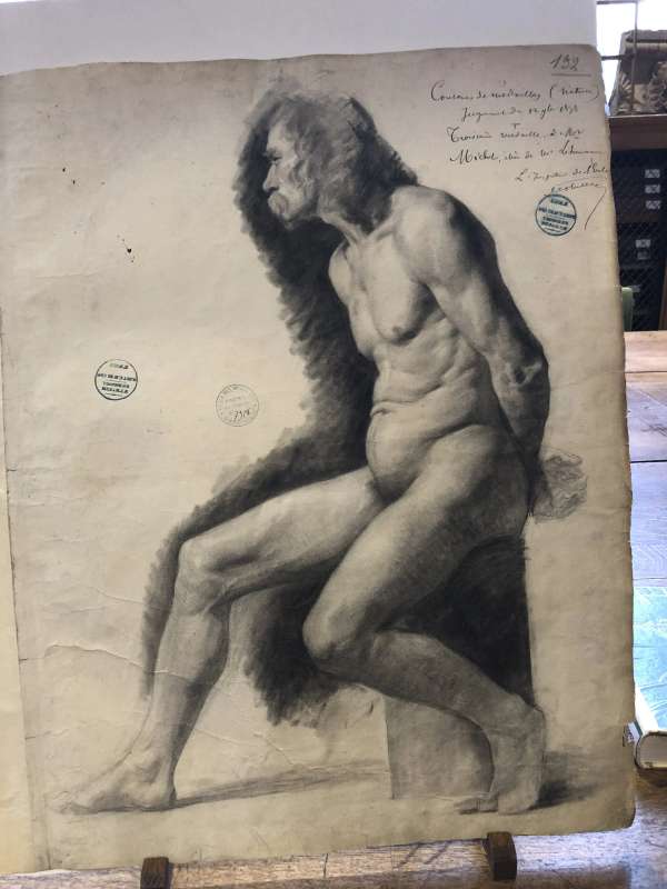 Michel Lançon Prize Winning Figure Study
