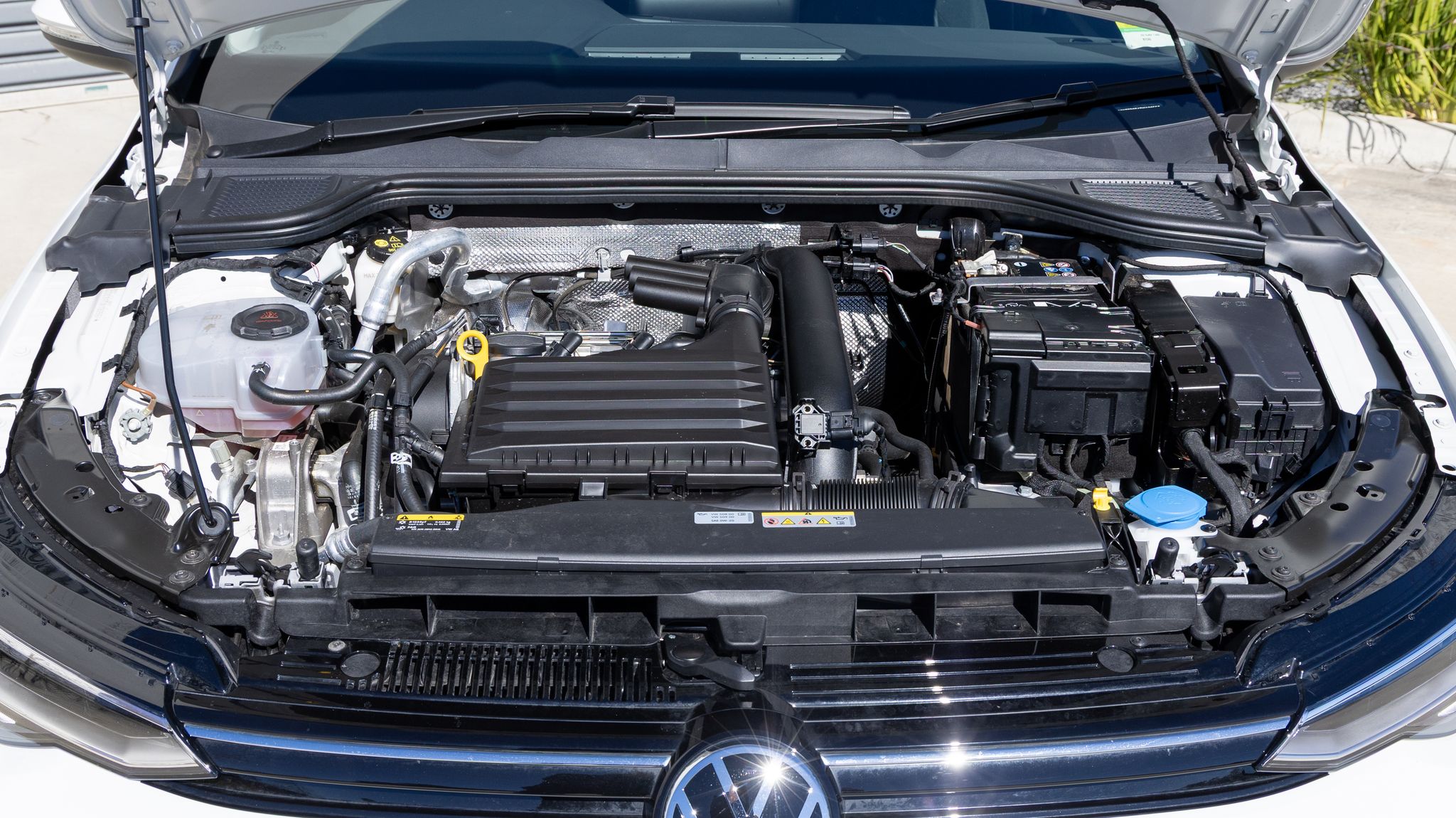 2026 Volkswagen Golf under bonnet