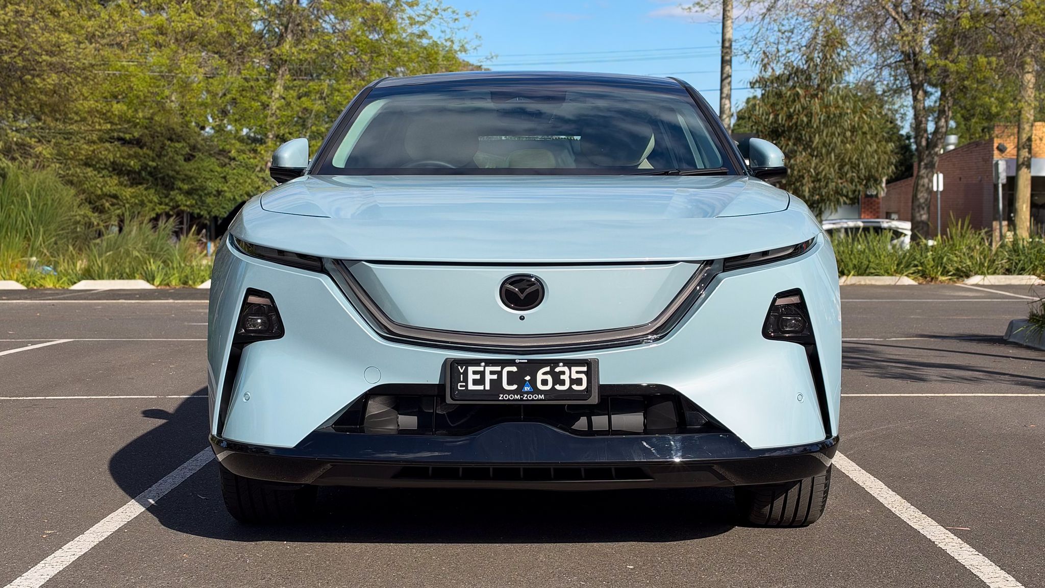 2027 Mazda CX-6e front
