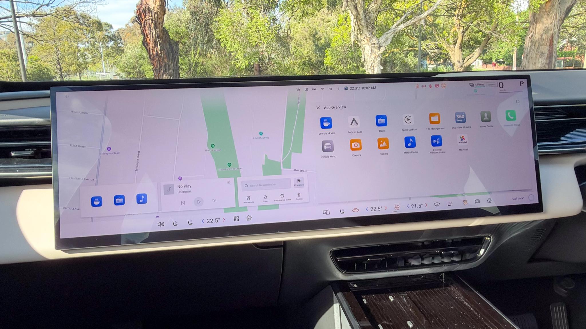 2027 Mazda CX-6e dashboard screen